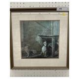 Framed Print of Dogs