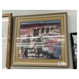 Framed Middle Eastern Print