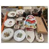 Chinaware Plates w/ Cookware & Coffeemill