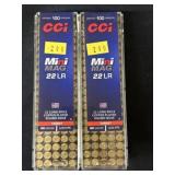 200 Rounds of 22LR Ammo.
