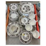 Contemporary Transferware Dinnerware