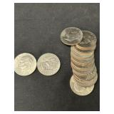 (12) Eisenhower $1 Coins