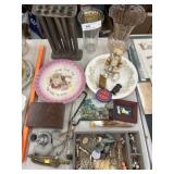 Candle Mold w/ Vases & Chinaware