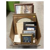 Box of Asst. Framed Goods