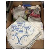 Vintage Handkerchiefs & Table Linens