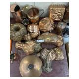 Asst. Copper Food Molds & Cookware