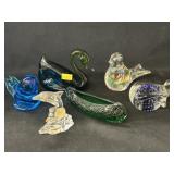 Grp. Art Glass Paperweights