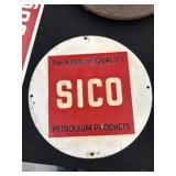 Steel Sico Pump Sign