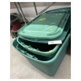 (2) Storage Totes w/ Lids