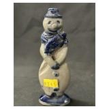 Rowe Pottery Snowman Figurine
