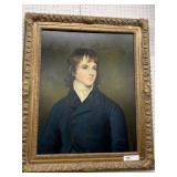 Unsigned Oil on Canvas Portrait