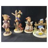 (4) Hummel Figurines