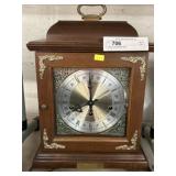 Walnut Cased Mantel Clock