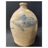 Stoneware Slip Dec. Storage Jug