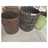 Nail Keg w/ Fruit Press Cage & Ice Crm. Frzr. Pail