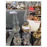 (4) Glass Fluid Lights