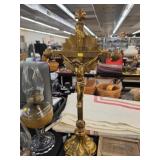 Brass Altar Cross