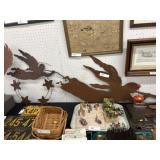 (2) Tin Angel Silhouettes