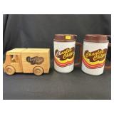 Charles Chips Still Bank w/ Mugs