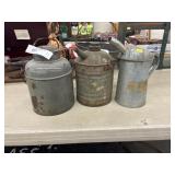 Cream Pail w/ Fuel Cans