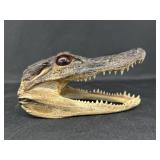 Taxidermied Alligator Head