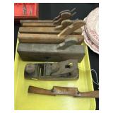 Vintage Wooden Molding & Block Planes