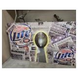 Miller Corrugated Vinyl Sign