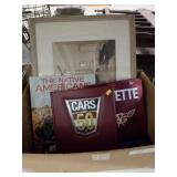 Reference Books w/ Framed Print