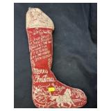 Vintage Christmas Stocking
