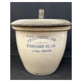 Pfalzgraff Stoneware Storage Crock