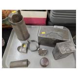Cookie Cutters w/ Grater & Storage Tin