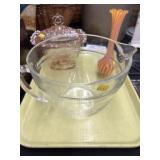 Measuring Cup w/ Dep. & Art Glass