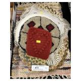 Miniature Woven Rug w/ Table Covers