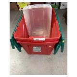 (2) Storage Totes w/ Lids