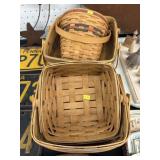 (4) Longaberger Baskets