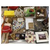 Asst. Buttons, Serving Tray & Toys