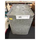 Galvanized Egg Carrier