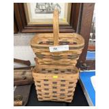(3) Longaberger Baskets