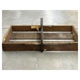 Primitive Wood Berry Tote