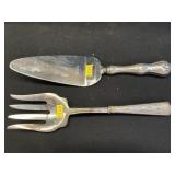 Sterling Handled Cake Server & Fork