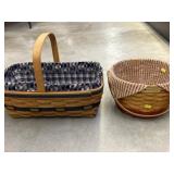 (2) Longaberger Baskets