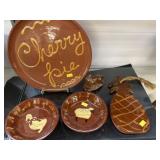 Foltz Ornament w/ Contemp. Redware Pottery