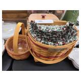 (3) Longaberger Baskets