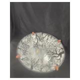 Contemp. Redware Center Bowl
