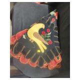 (2) Folkart Style Table Covers
