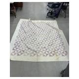 Vintage Pinwheel Pattern Quilt