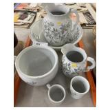 Pitcher & Bowl Set