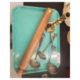 Silverplate Ladles w/ Masher
