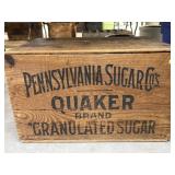 Quaker Sugar Box