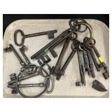 Assortment Skeleton Keys